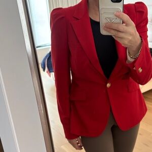 Zara Vibrant Red Women's Blazer
